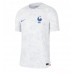 Billige Frankrig Lucas Hernandez #21 Udebane Fodboldtrøjer VM 2022 Kortærmet